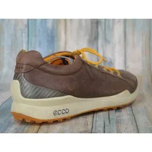 Ecco Natural Motion Biom Hybrid Yak Men\'s Size 41 7/7.5 Brown Leather Golf Shoes ECCO Biom Hybrid Hydromax Golf Shoes Men main image 3
